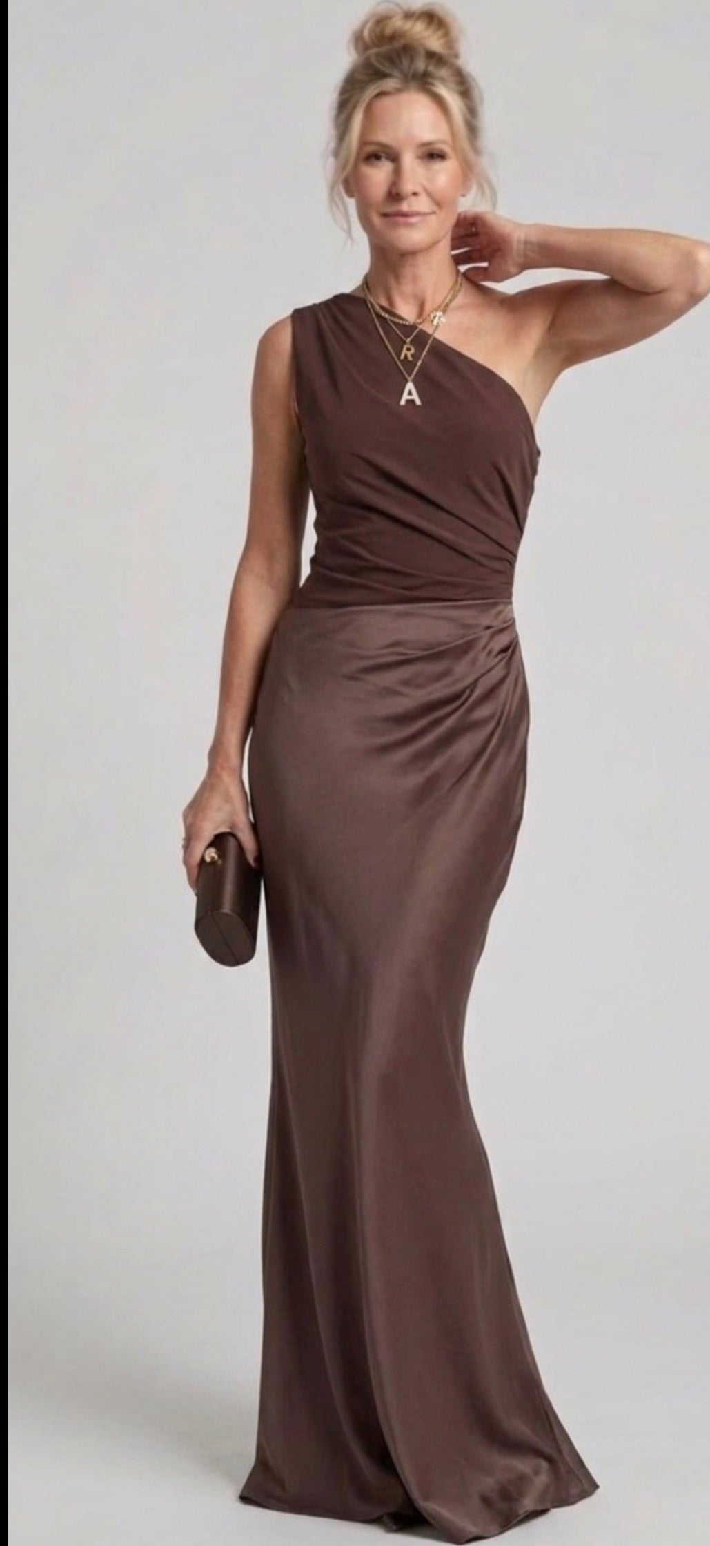 Colette | Satin Maxi Dress
