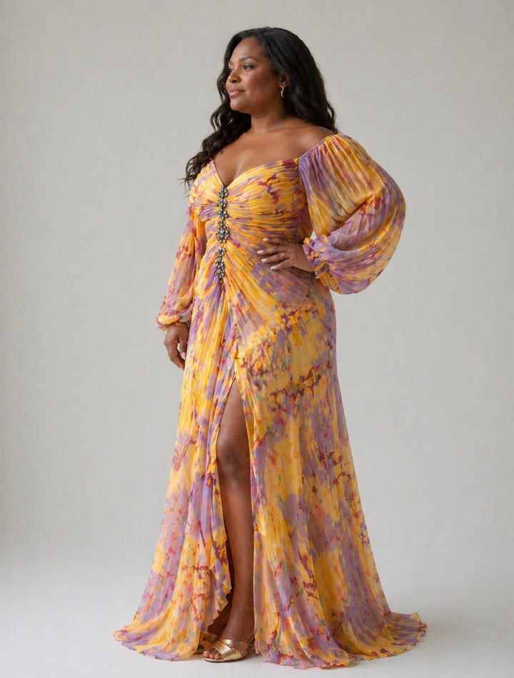 Beatrice | Elegant Dress with V-Neck