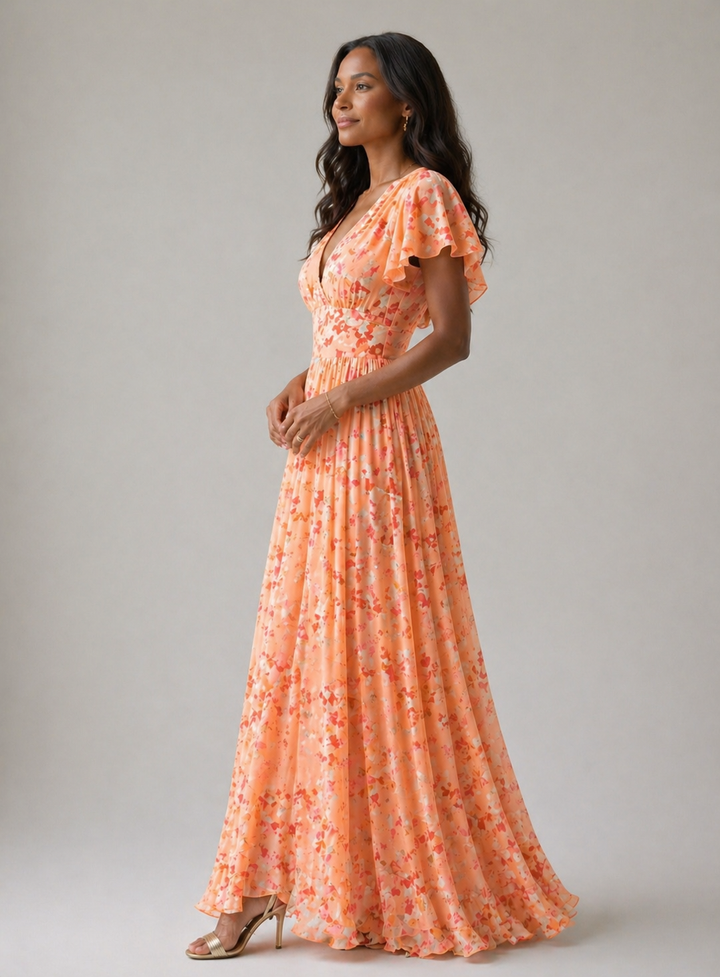 Cecily | Glamorous Dress with Tummy Coverage