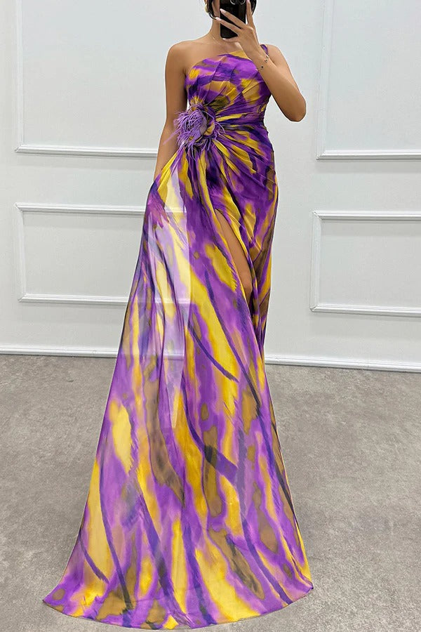 Marisol | Vibrant Draped Dress