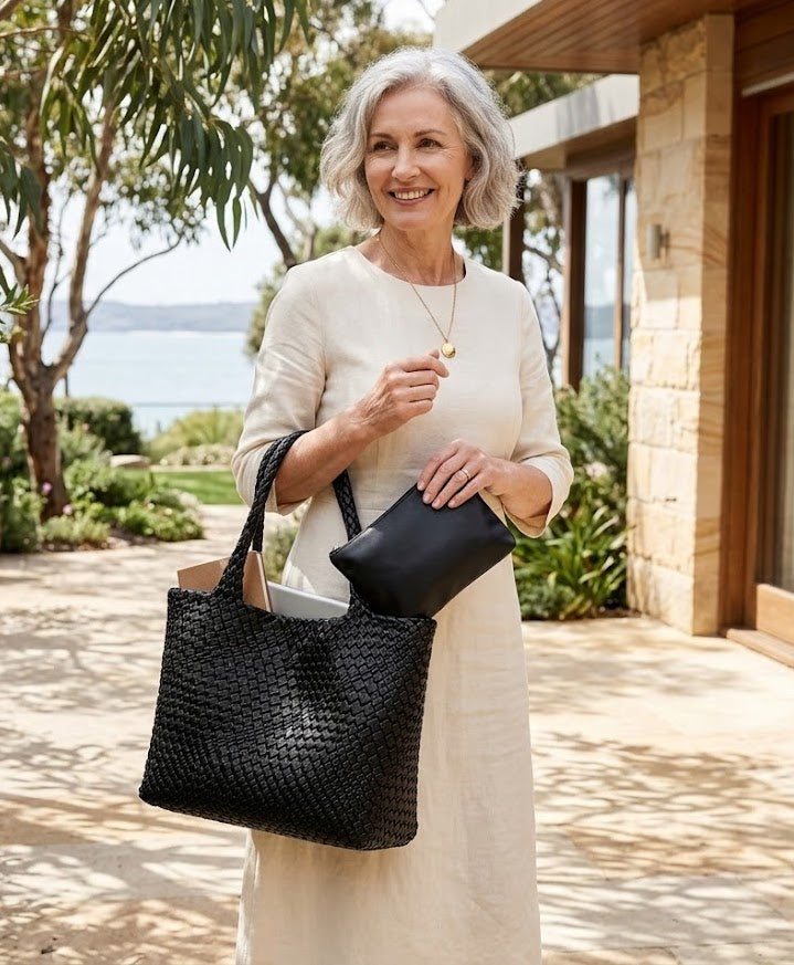 Marcella™ – Woven Tote Bag
