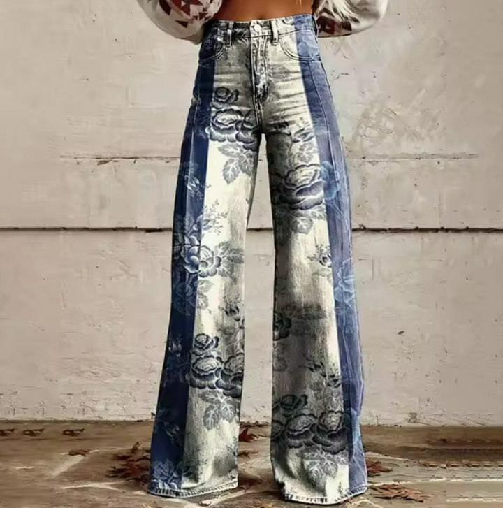 Mia™ - Pantalons Boho Bicolores