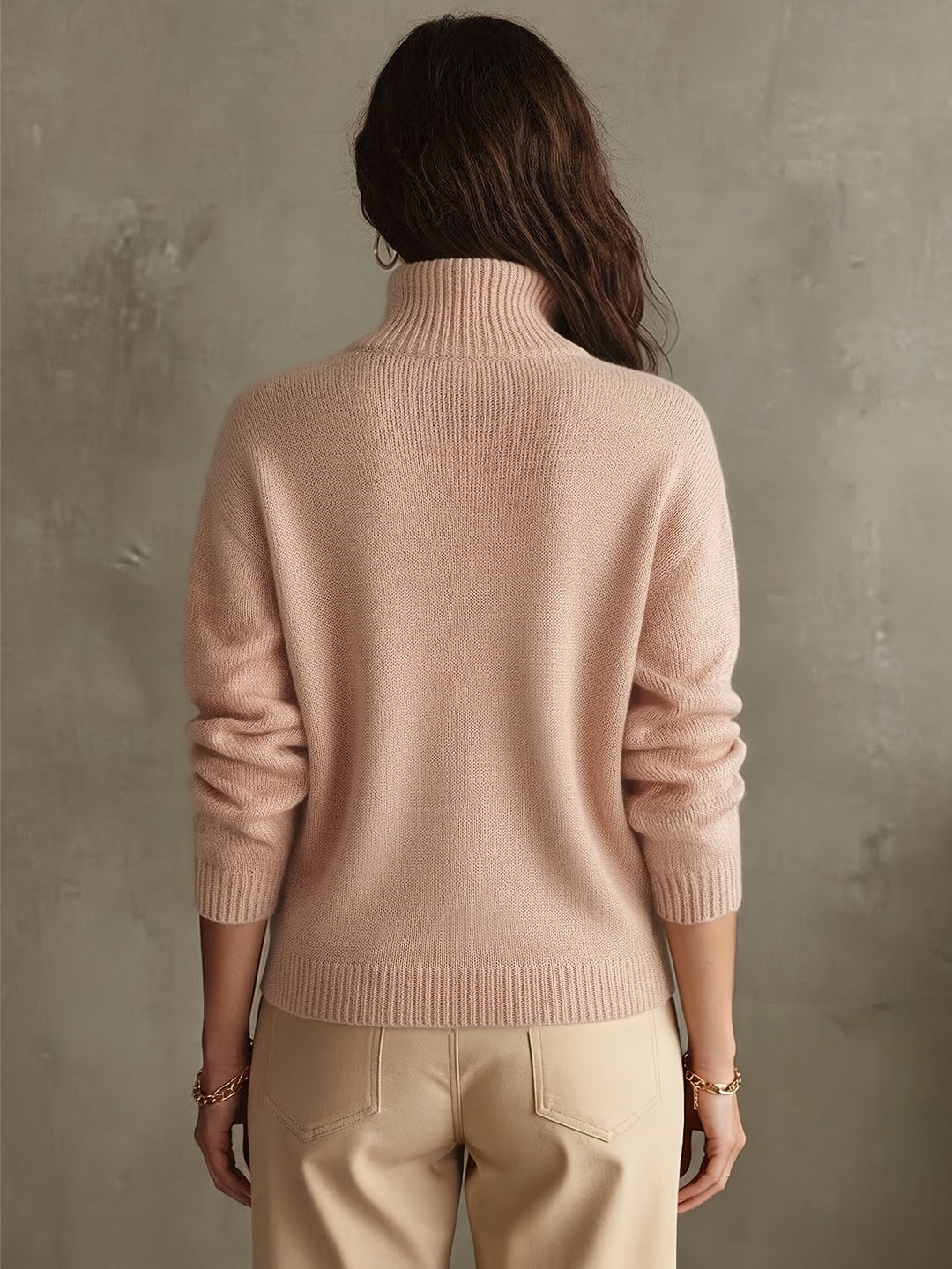 Jade half-zip pullover