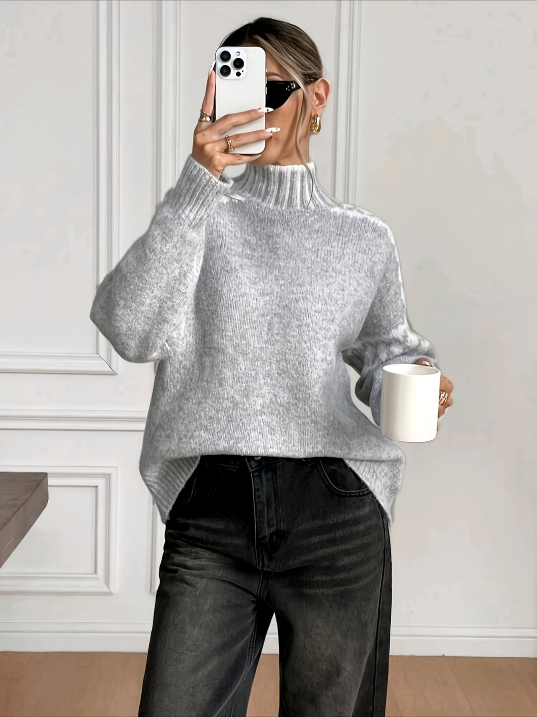 Maya Casual Comfort Pullover Sweater