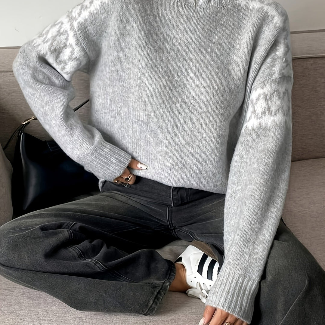 Maya Casual Comfort Pullover Sweater