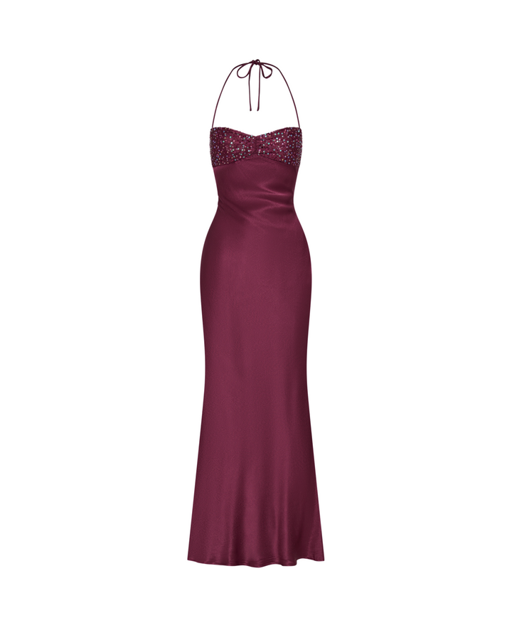 ANNA & JANE MELBOURNE | SATIN MAXI DRESS FOR WOMEN