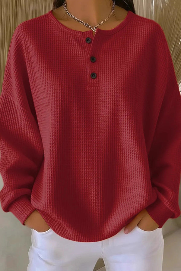 Aurelie™ | Loose-Fitting Blouse with Buttons