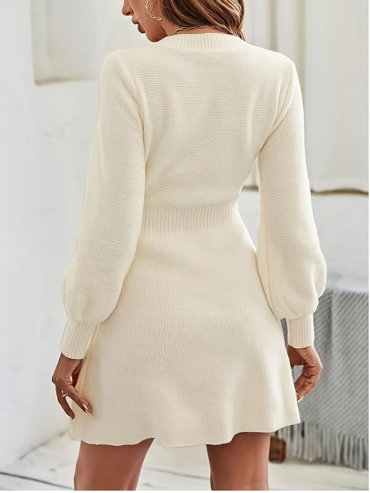 Xara Square Neck Pullover Dresses