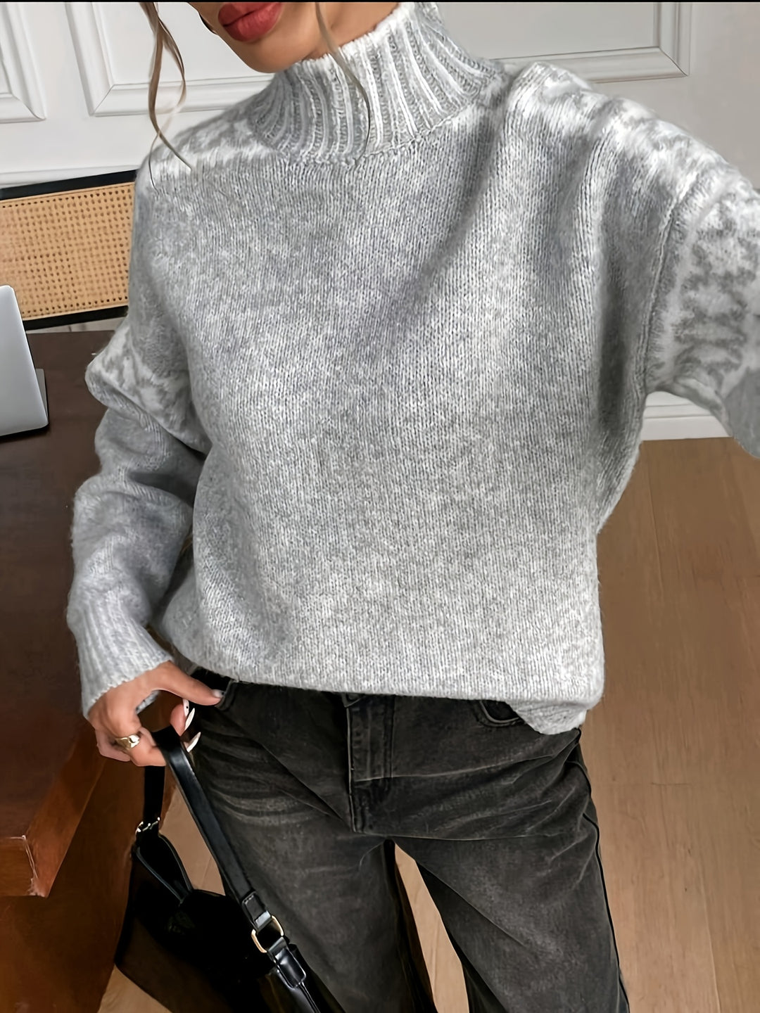 Maya Casual Comfort Pullover Sweater