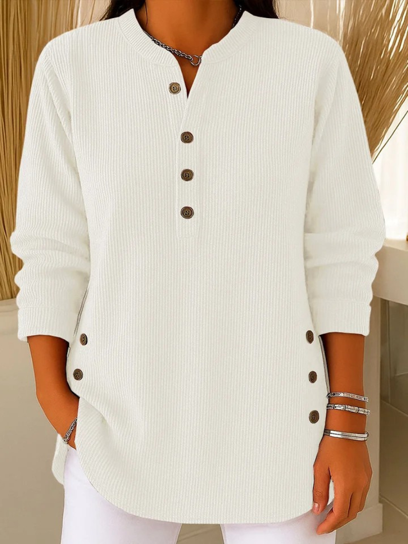 Mia™ | Sweater with a Round Neckline