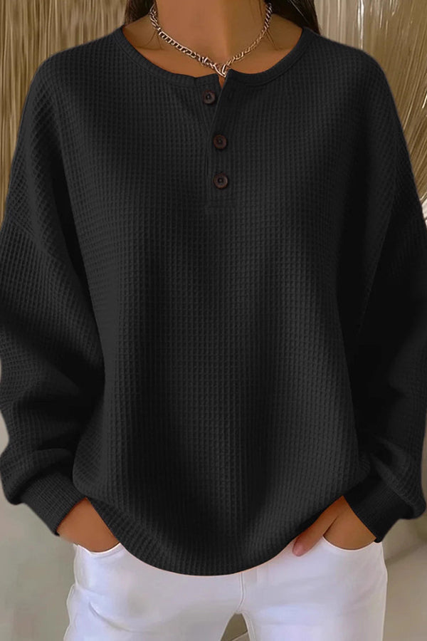 Aurelie™ | Loose-Fitting Blouse with Buttons