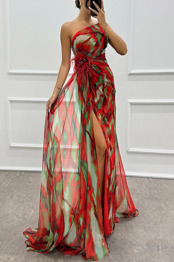 Marisol | Vibrant Draped Dress