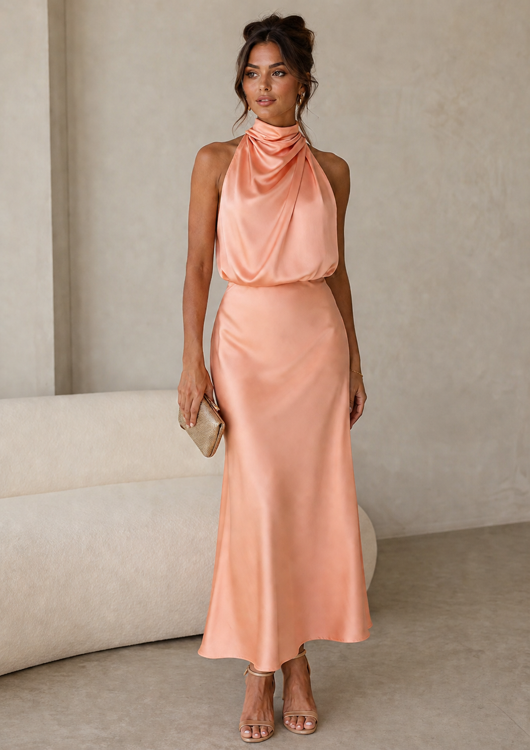 Lavinia | Draped Dress