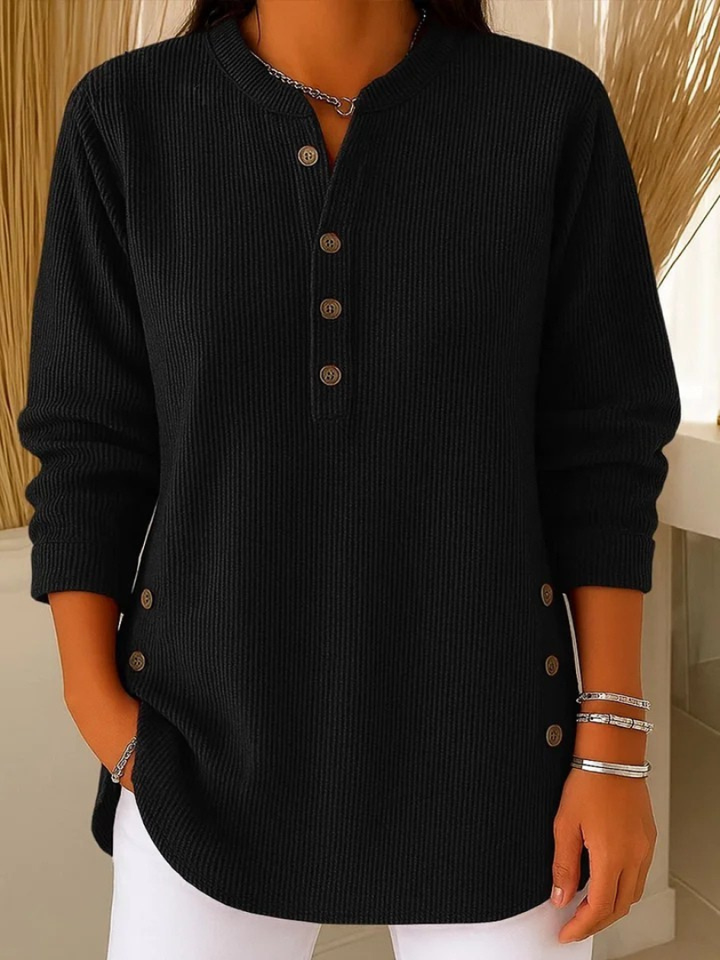 Mia™ | Sweater with a Round Neckline