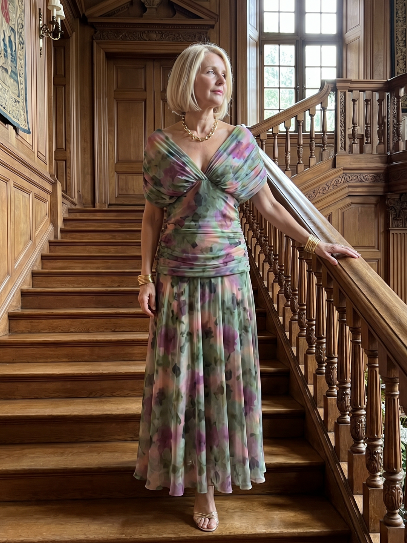 Beatrix | Flow Midi Dress