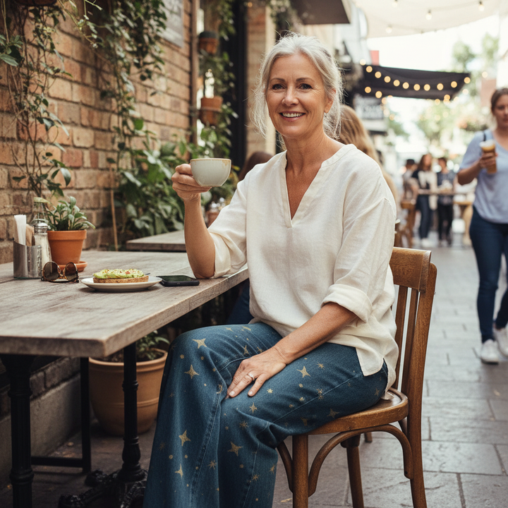 Celeste™ - Pantalon Vintage Boho Légers