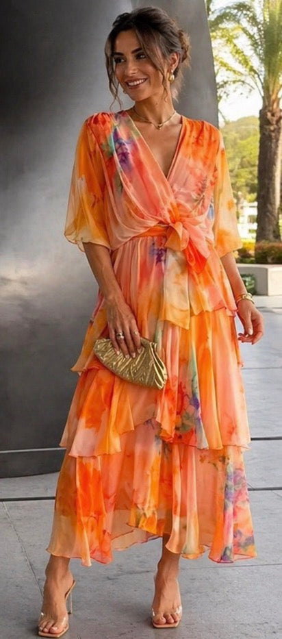 Primrose | Layered Floral Sun Dress