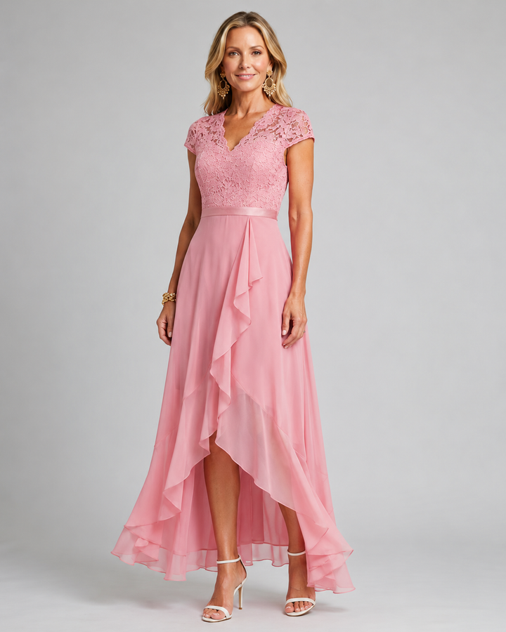 Celeste - Lace Evening Dress