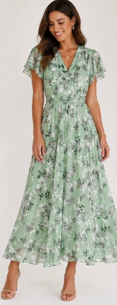Cecily | Glamorous Dress with Tummy Coverage