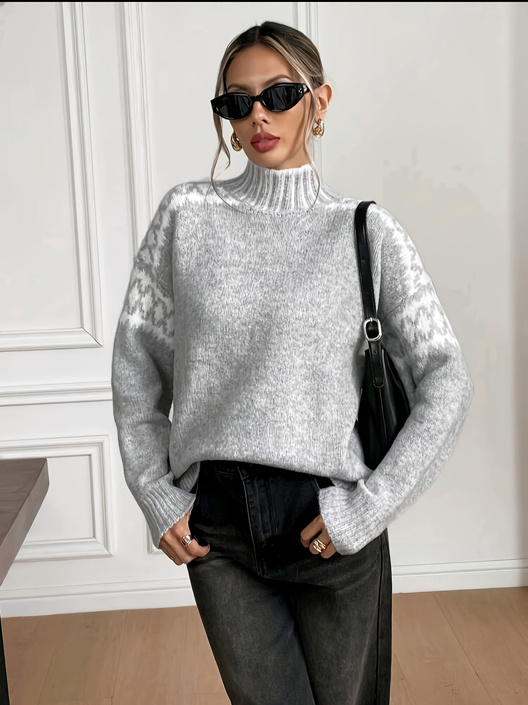 Maya Casual Comfort Pullover Sweater