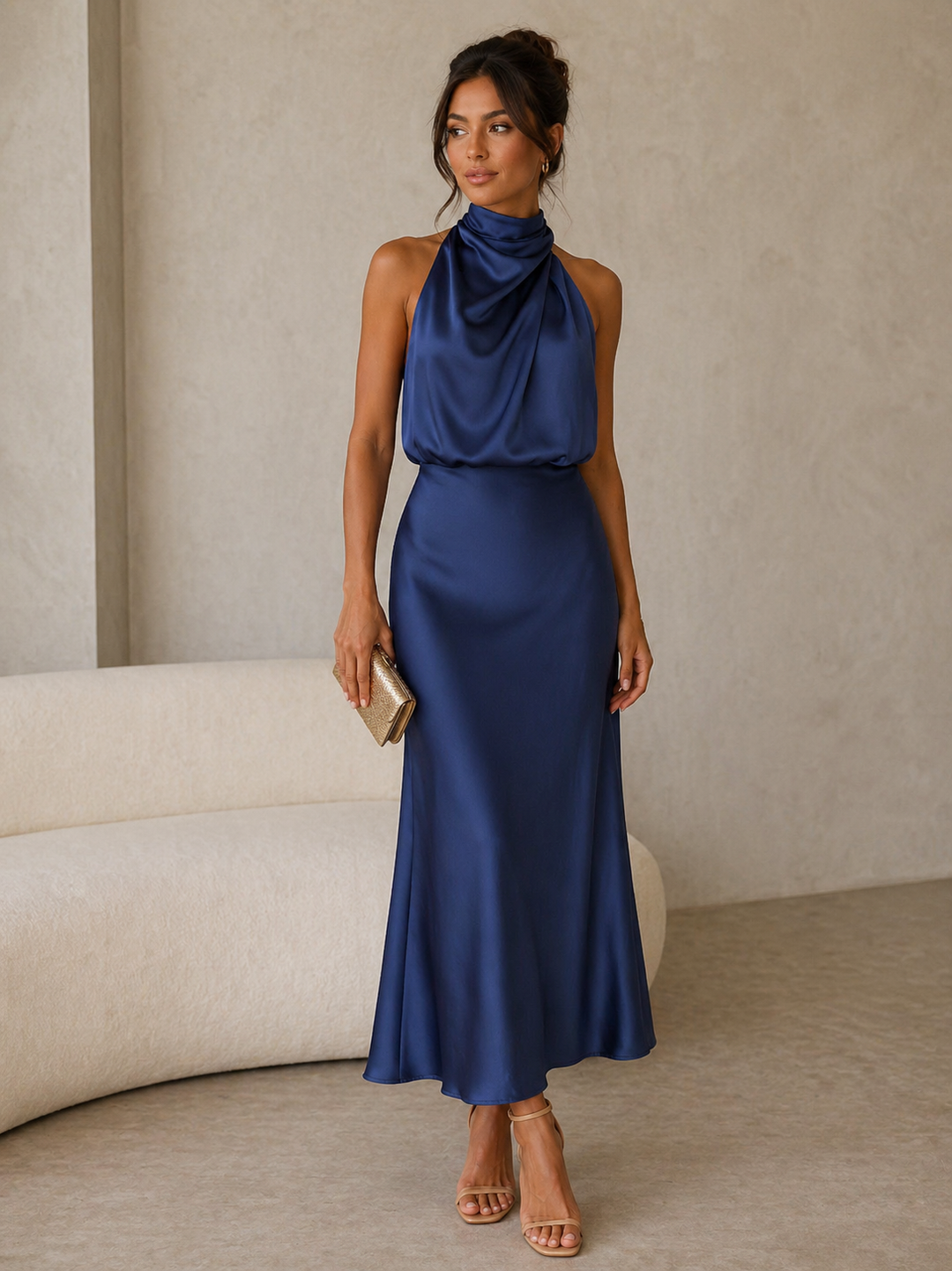 Lavinia | Draped Dress