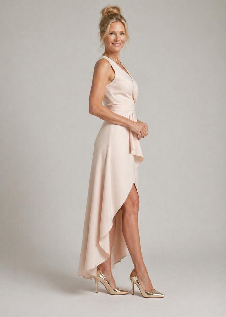 Rosemary | Midi Wrap Dress with V-Neck