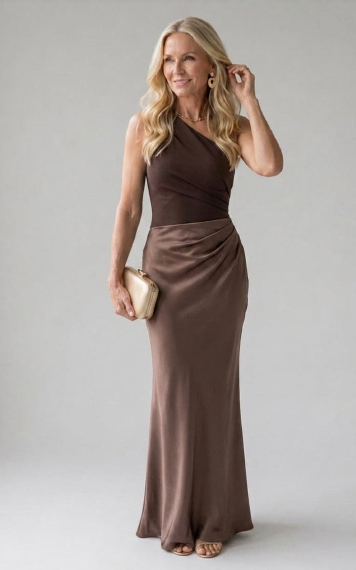 Colette | Satin Maxi Dress