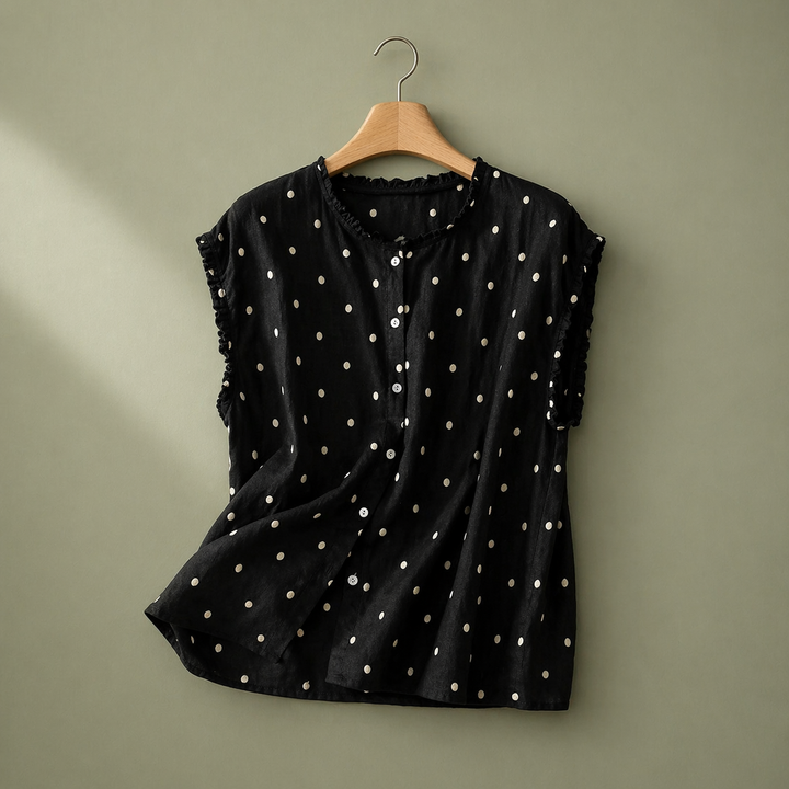 Marielle Dot Blouse
