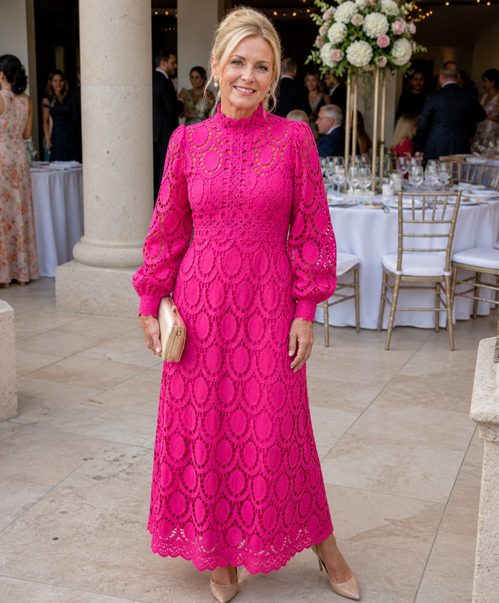 Rosalind | Lace Midi Dress