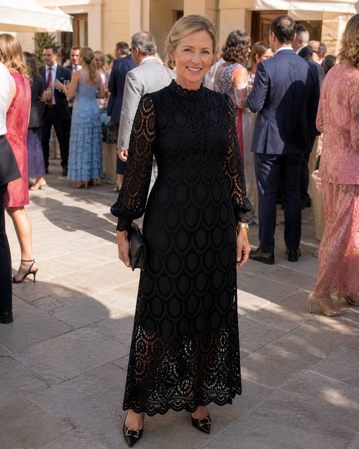 Rosalind | Lace Midi Dress