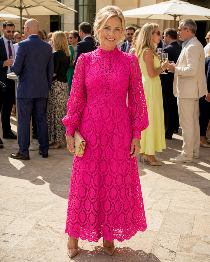 Rosalind | Lace Midi Dress