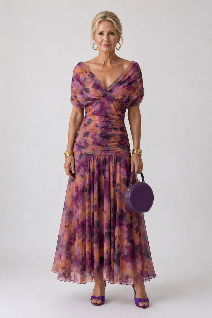 Beatrix | Flow Midi Dress
