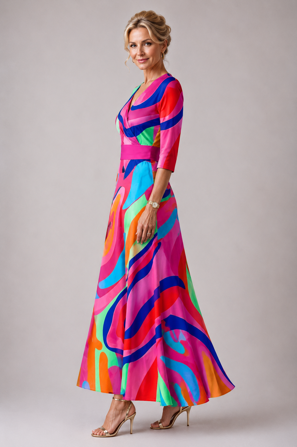Nadia | Everyday Dress with V-Neck