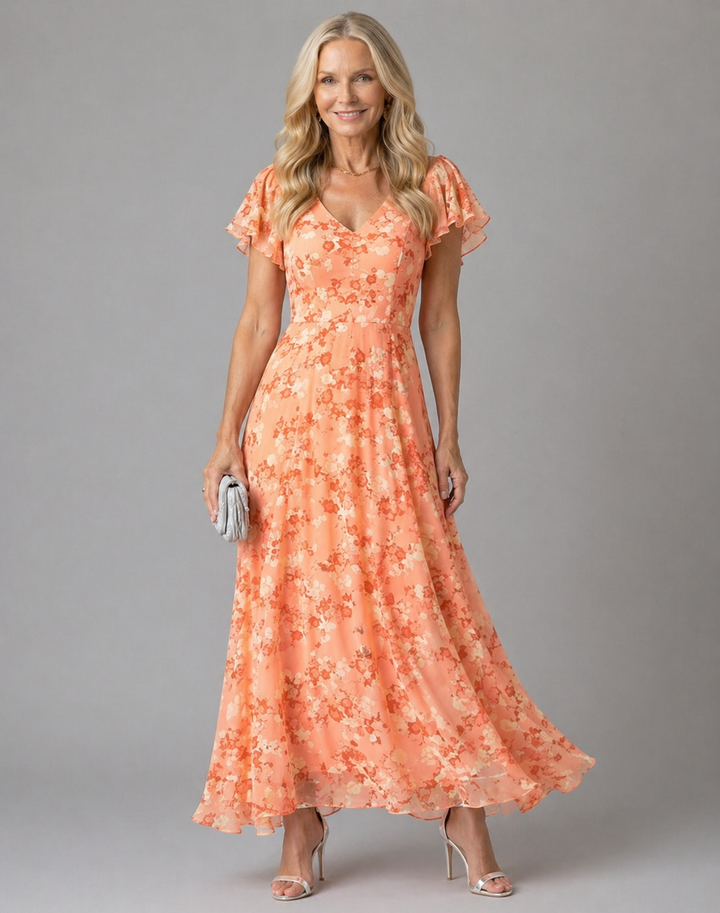 Cecily | Glamorous Dress with Tummy Coverage