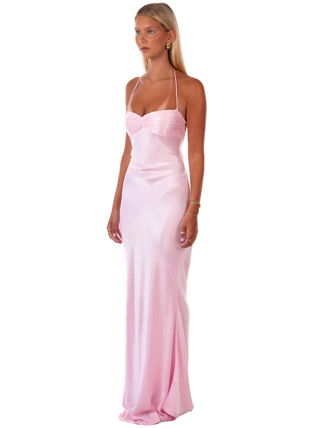 ANNA & JANE MELBOURNE | SATIN MAXI DRESS FOR WOMEN