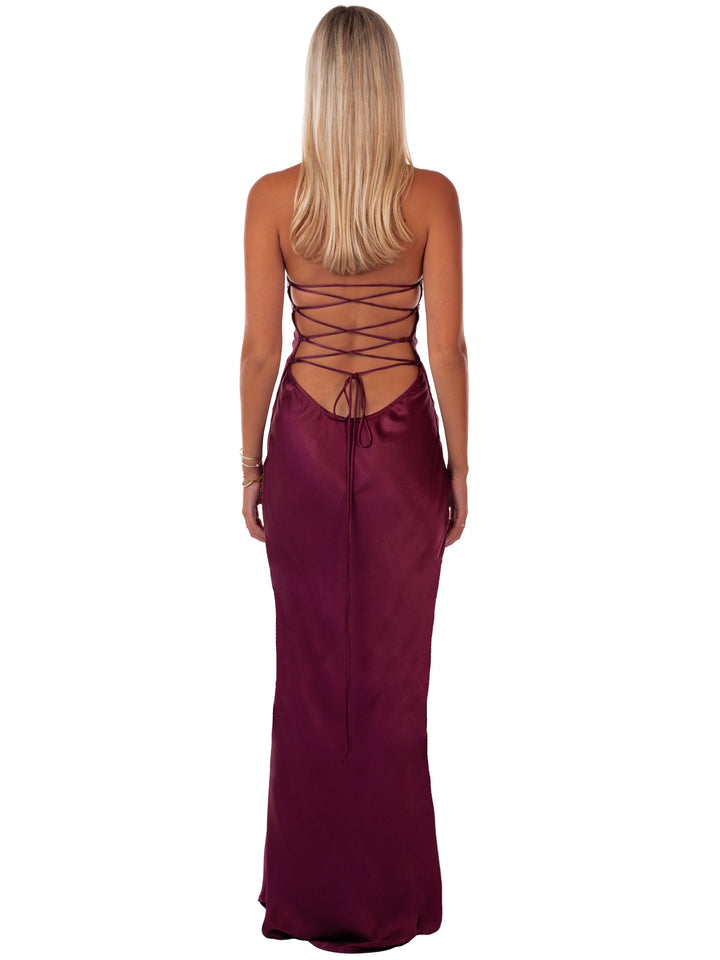 ANNA & JANE MELBOURNE | SATIN MAXI DRESS FOR WOMEN