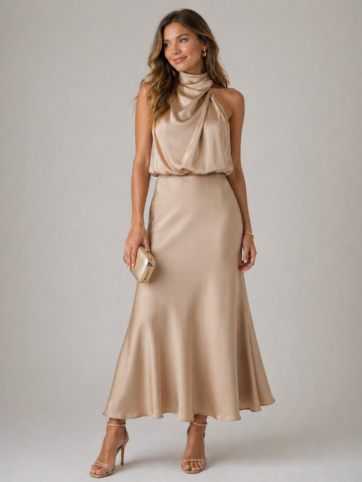Lavinia | Draped Dress