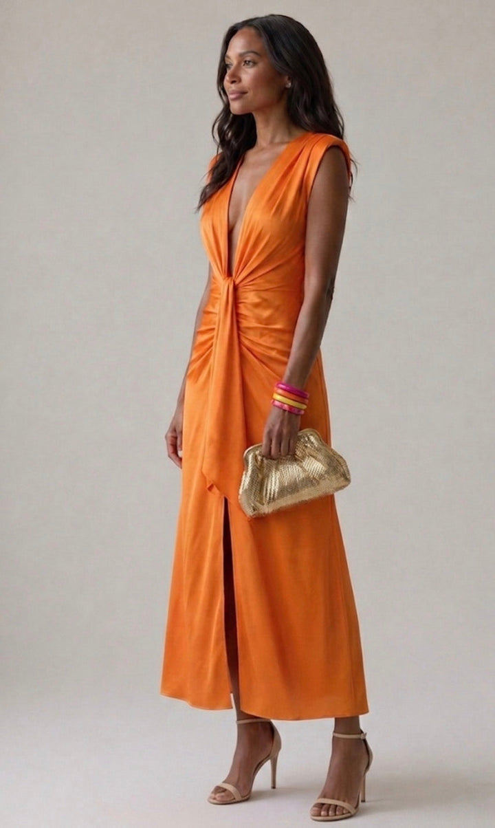 Theodora | Elegant Pleated Dress
