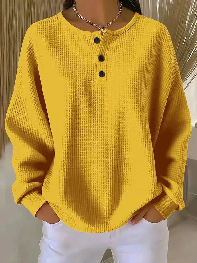 Aurelie™ | Loose-Fitting Blouse with Buttons