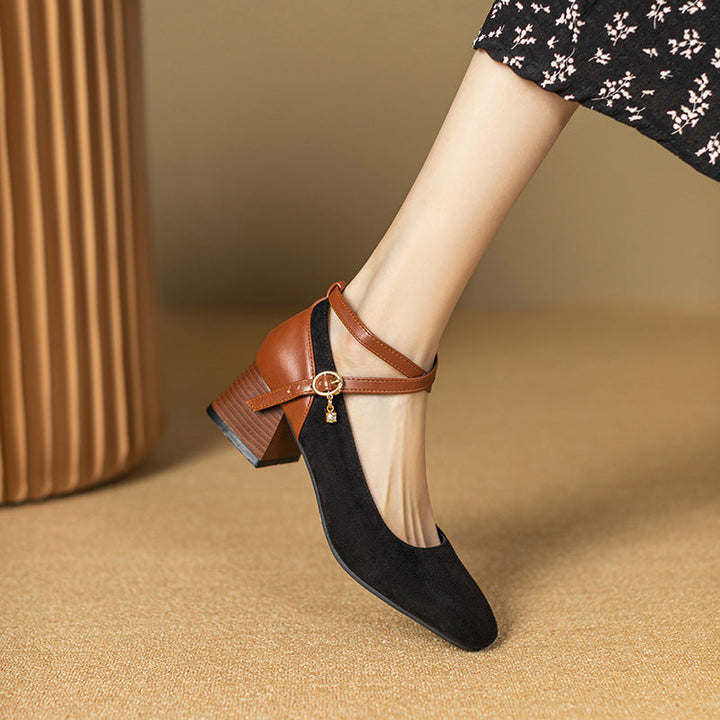 Avira™ Suede Slingback Heels