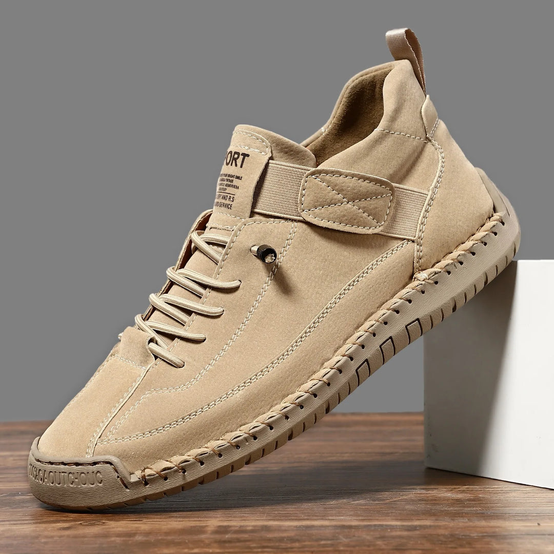 Victoria™ – Hand‑Stitched Leather Slip‑On Loafers
