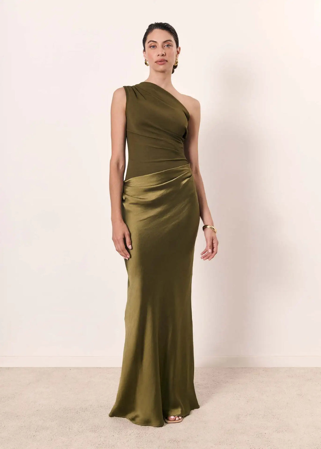 Colette | Satin Maxi Dress