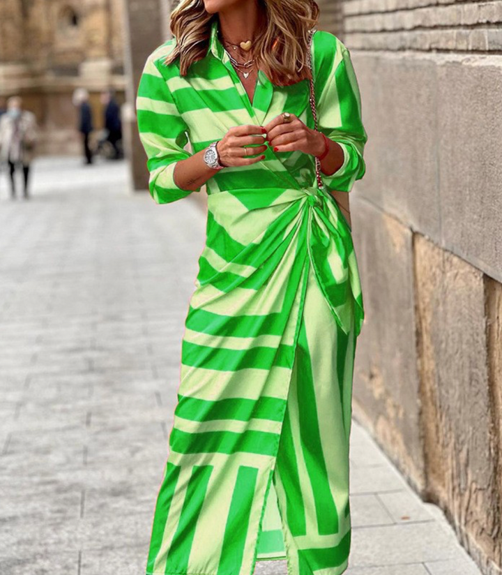 Sylvie | Printed Wrap Dress