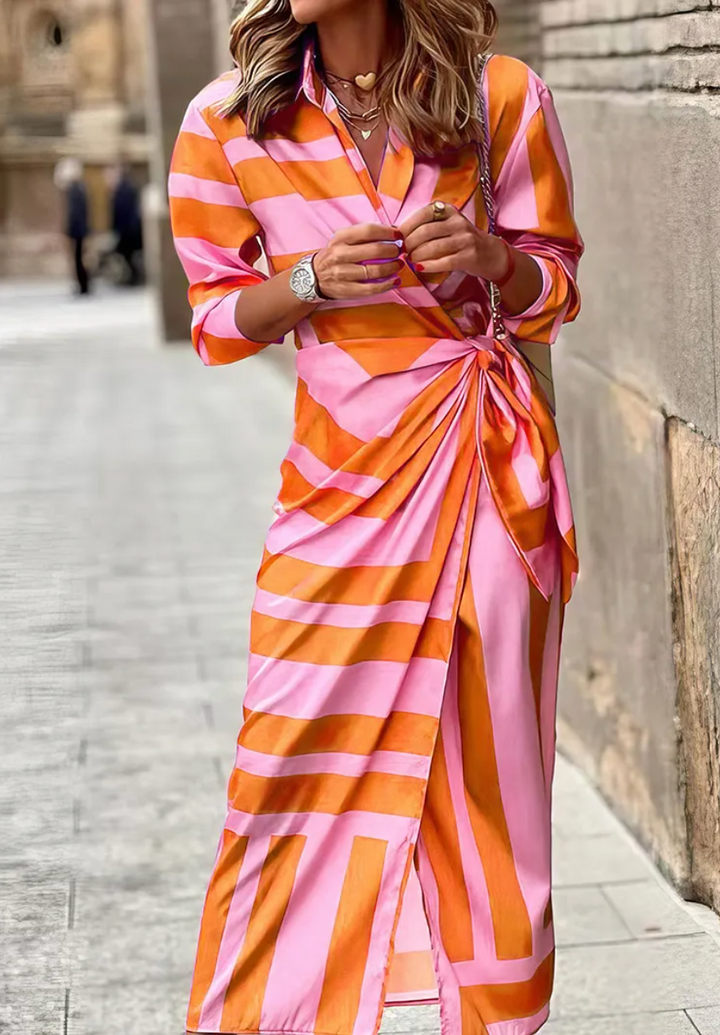 Sylvie | Printed Wrap Dress