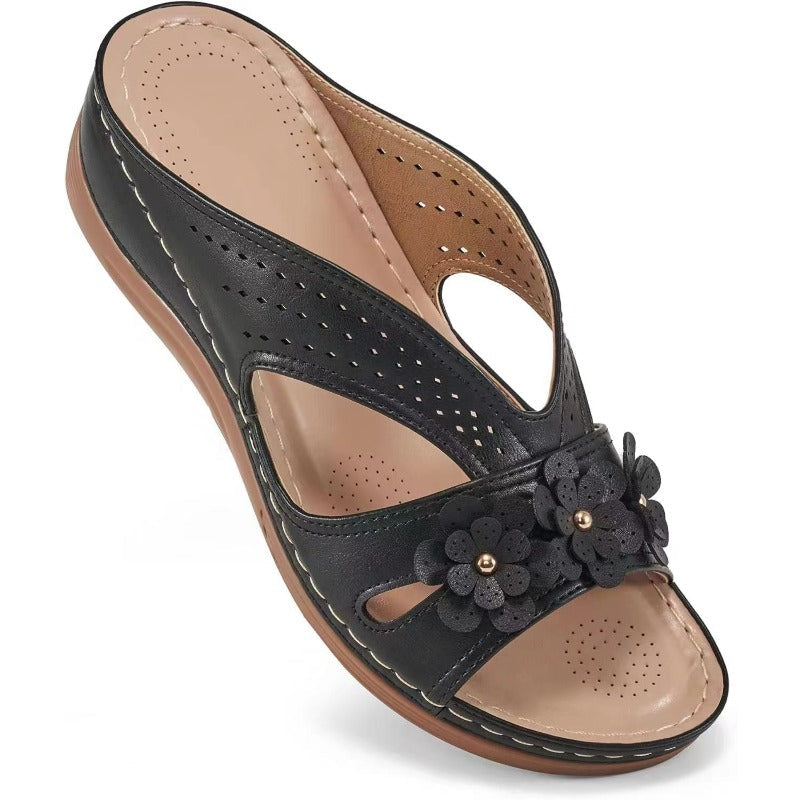 Diana™ Floral Wedge Sandals
