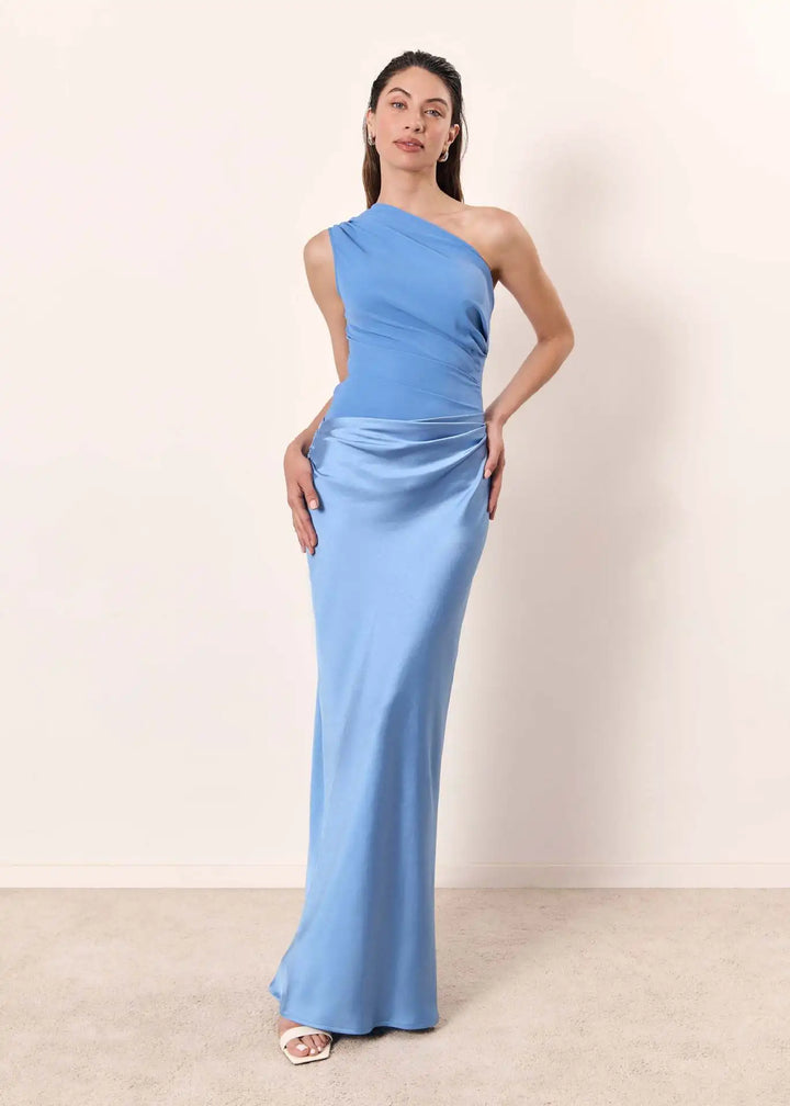 Colette | Satin Maxi Dress