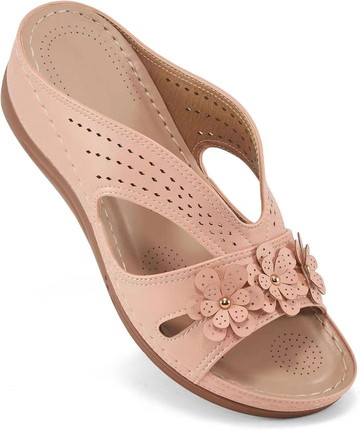 Diana™ Floral Wedge Sandals