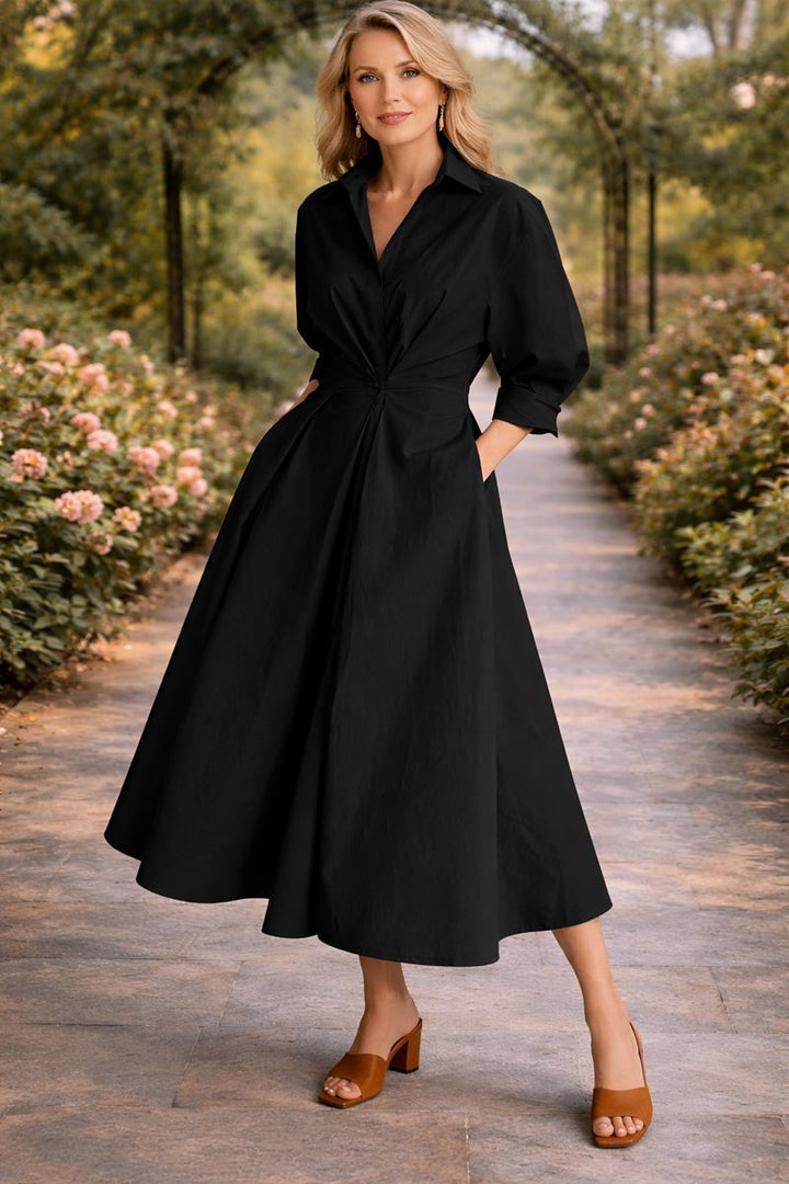 Monroe™ | Wrap-Front Maxi Dress