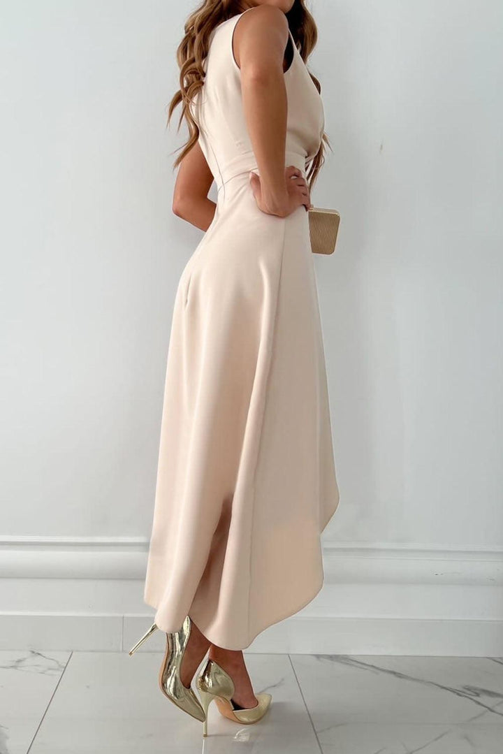 Rosemary | Midi Wrap Dress with V-Neck