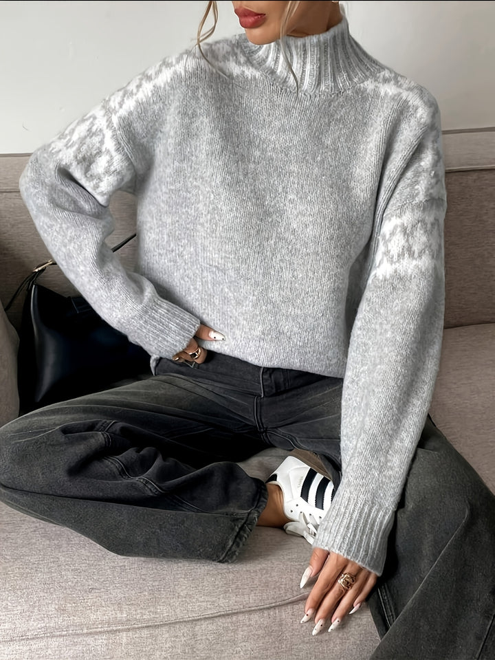 Maya Casual Comfort Pullover Sweater